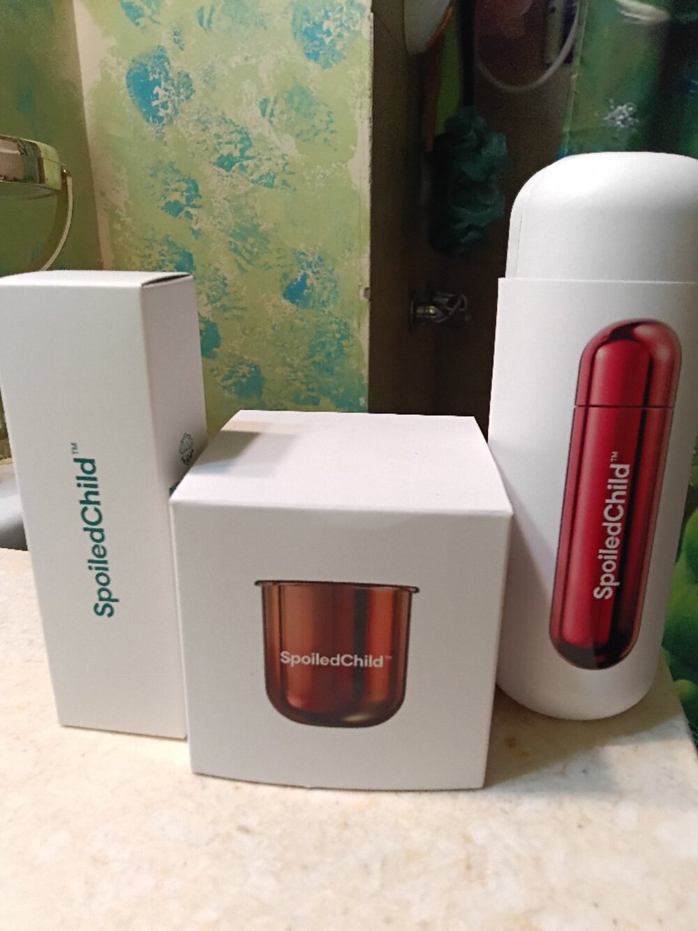 Brand new in box Spoiled Child beauty products